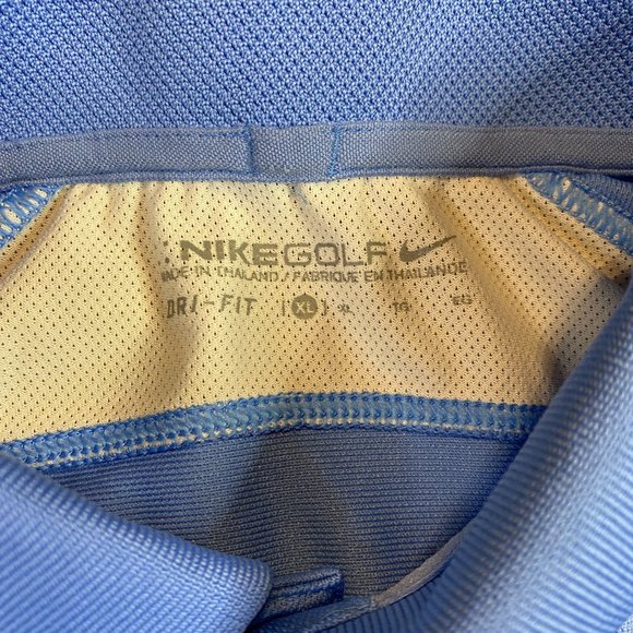 Nike Golf Dri Fit Polo Indianapolis Motor Speedway Blue XL Indy - Picture 4 of 6